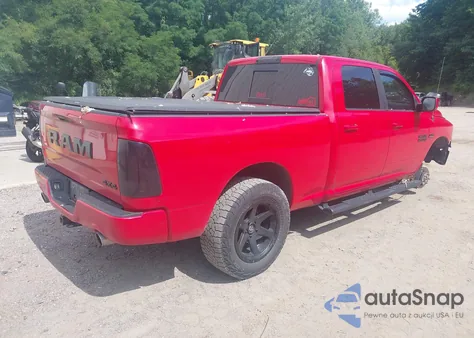 2017 Ram 1500 Night 4X4 6'4 Box из США, поврежденный, VIN 1C6RR7UT2HS749030